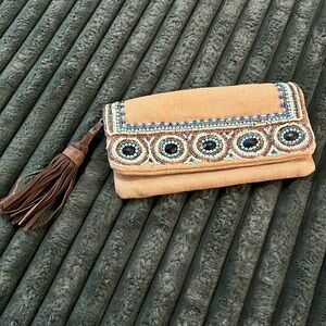 Gap beaded clutch wallet. Great condition.